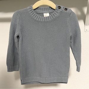 H&M lightweight knit sweater in baby blue